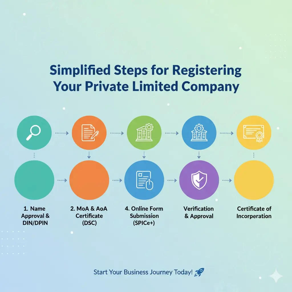 Simplified Steps for Registering Your Private Limited Company